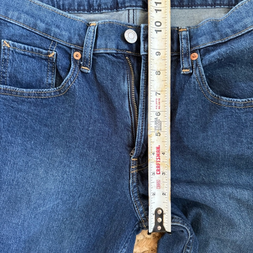 GAP Women's Straight Leg Jeans - Blue - Picture 4 of 6